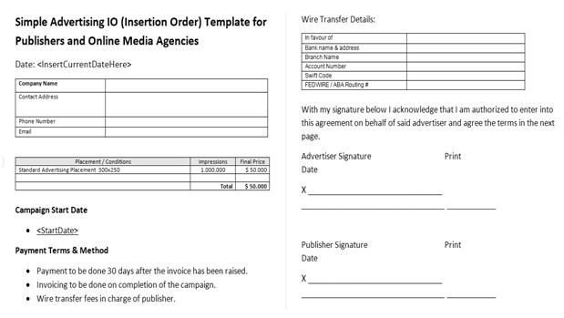 insertion order