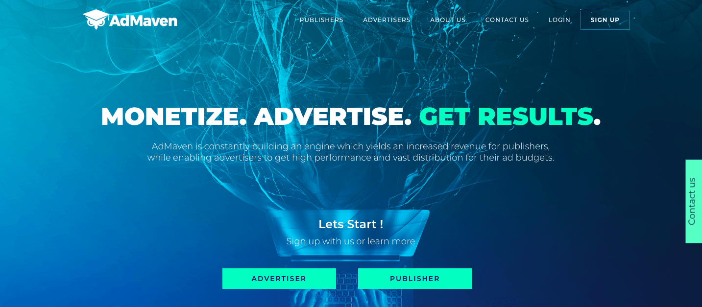 AdMaven ad network