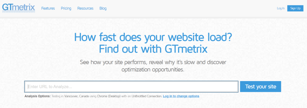 GTMetrix